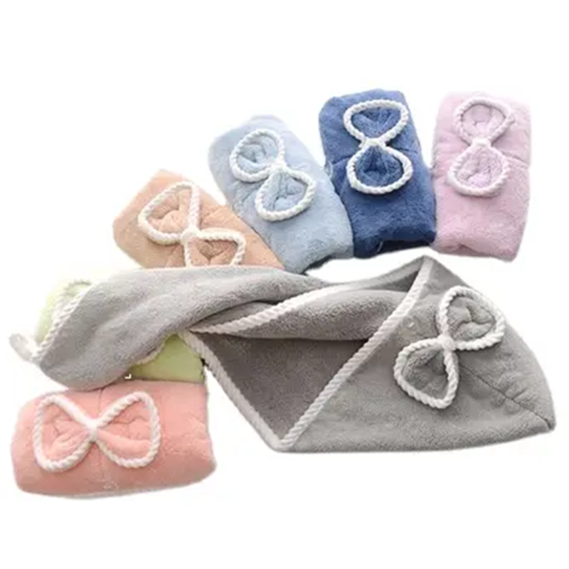 Microfiber Hair Drying Cap Quick Dry Towel Soft Hair Wrap